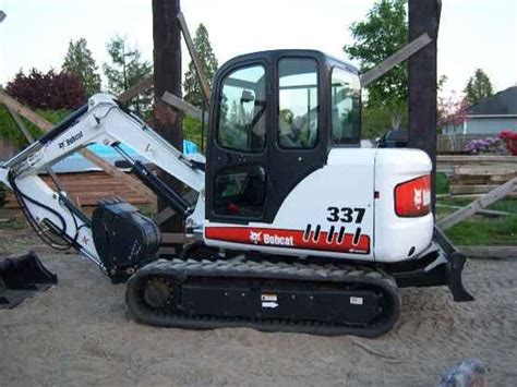 337 bobcat excavator|bobcat 337 specifications.